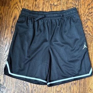 Jordan Black Mesh Athletic Shorts